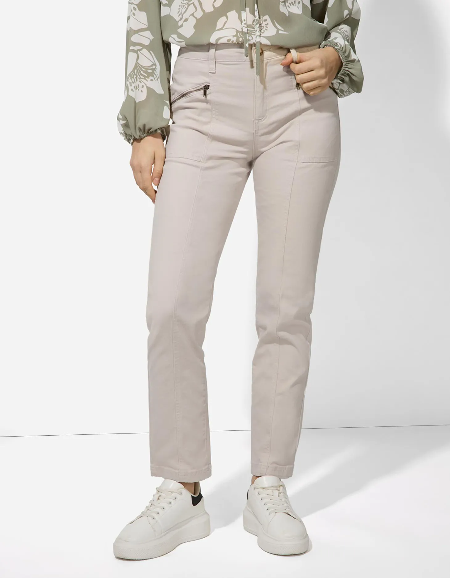Broek - Effen - wit