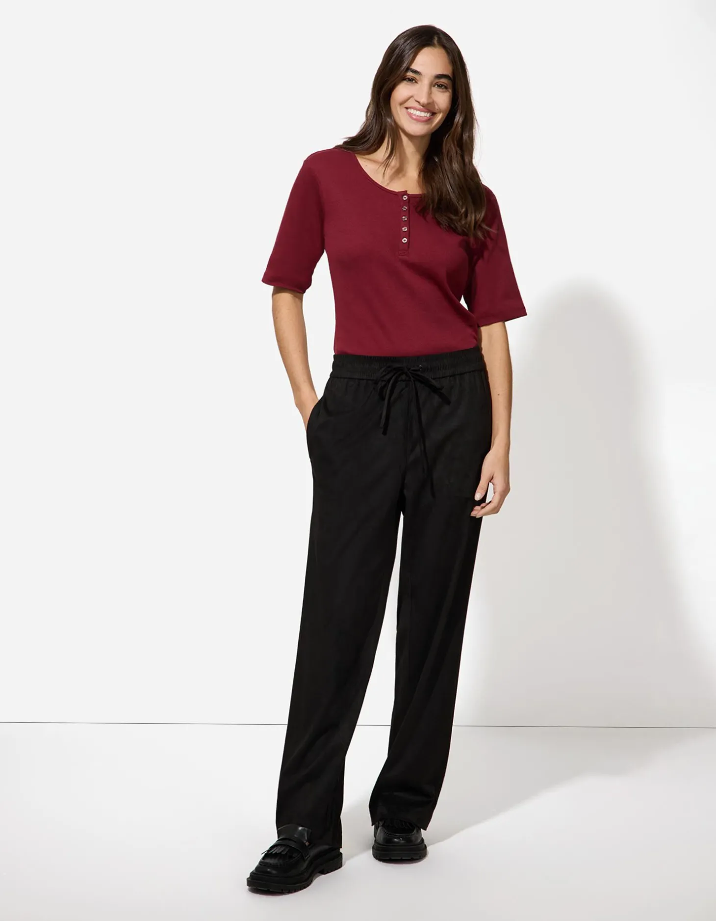 Broek - Effen - zwart