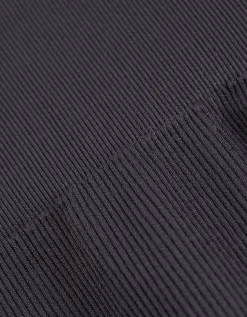 3/4-broek - Geribd - donkergrijs