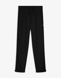 Broek - Linnenmix - zwart
