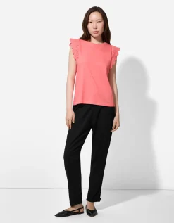 Broek - Linnenmix - zwart