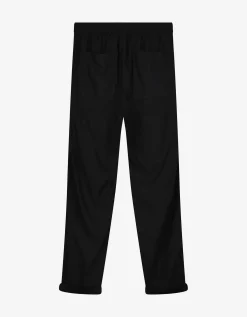 Broek - Linnenmix - zwart