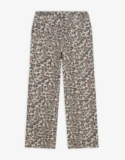 Broek - Luipaardprint - beige
