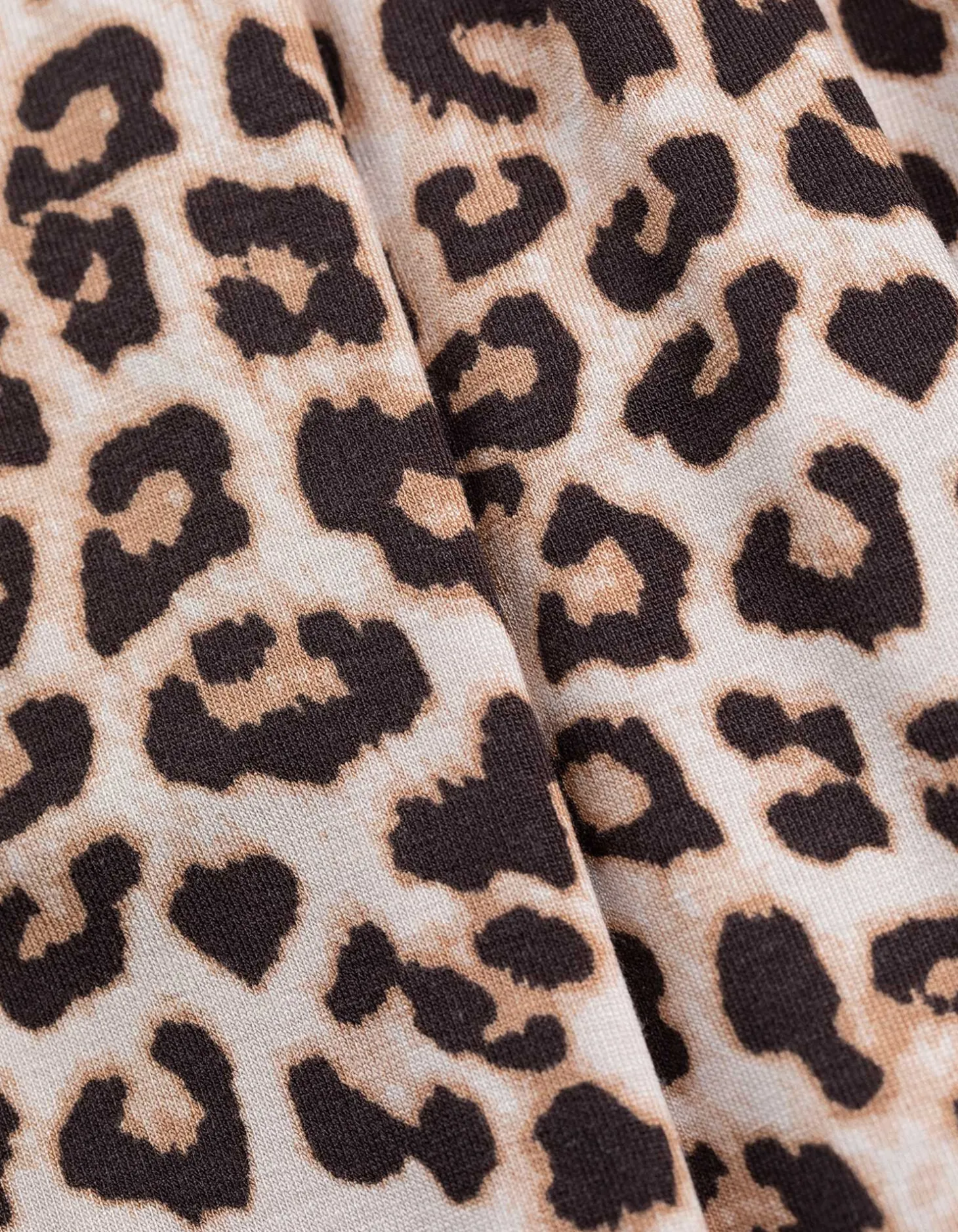 Broek - Luipaardprint - wit
