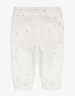 Broek - Motief all-over - wit