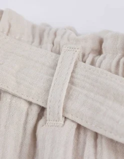 Broek - Mousseline - beige