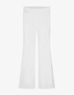 Broek - Plooi - wit