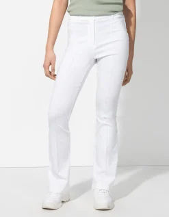 Broek - Plooi - wit