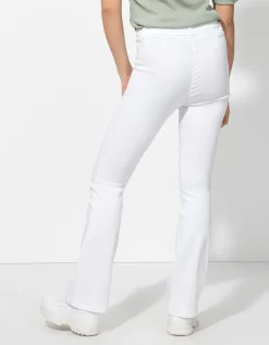 Broek - Plooi - wit