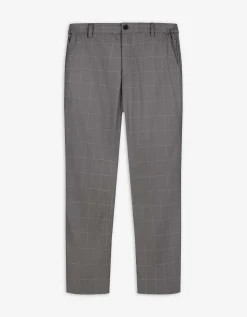 Broek - Regular fit - donkergrijs