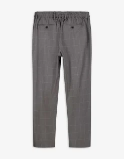Broek - Regular fit - donkergrijs