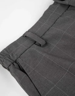 Broek - Regular fit - donkergrijs