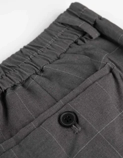 Broek - Regular fit - donkergrijs