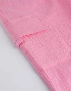 Broek - Seersucker - pink