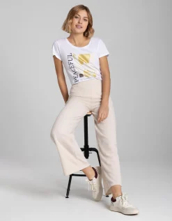 Broek - Straight fit - beige