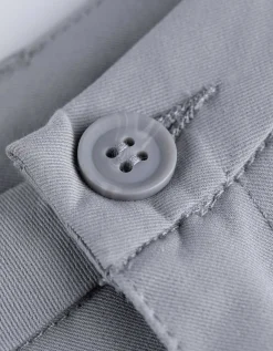 Broek - Straight fit - grijs