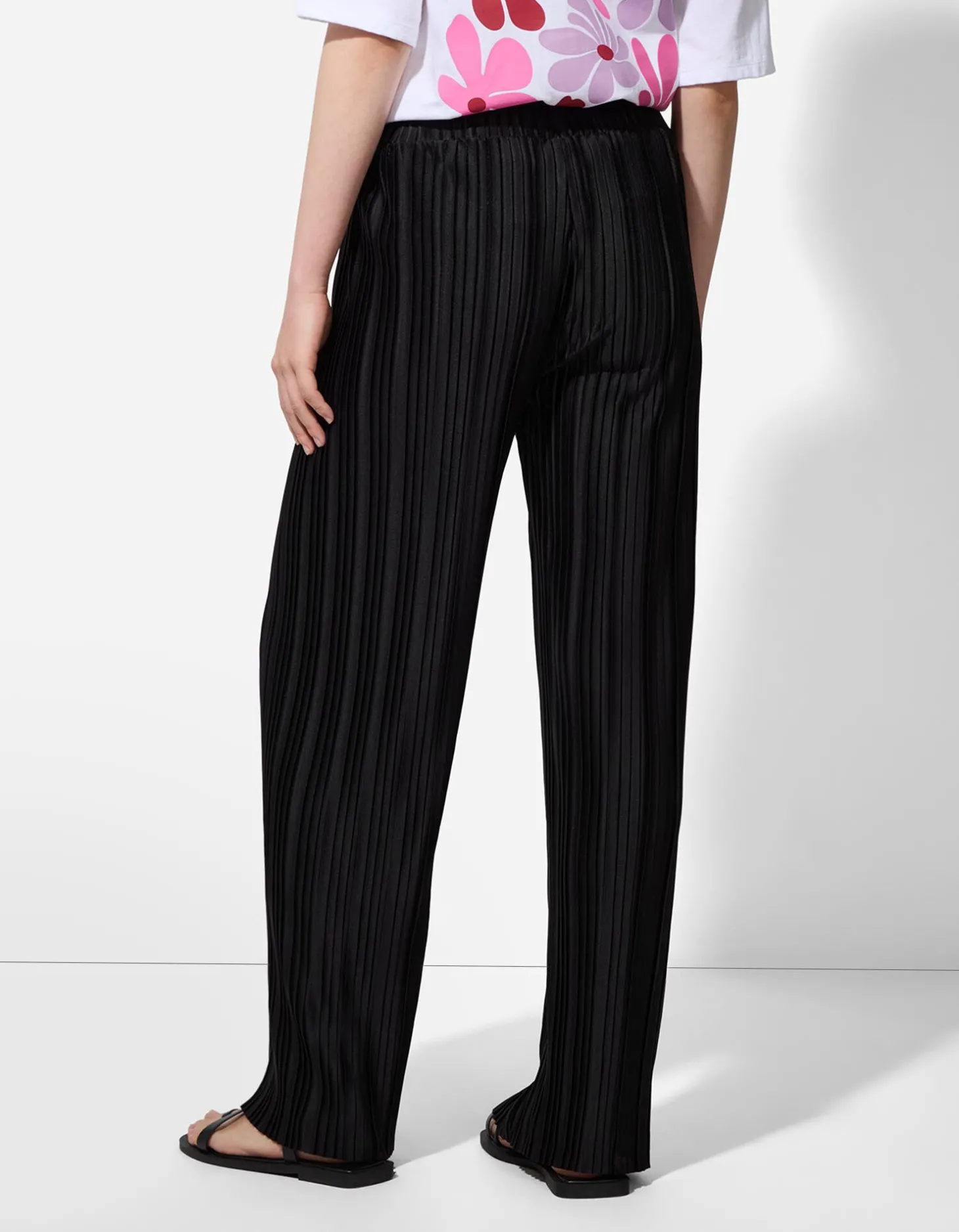 Broek - Straight fit - zwart
