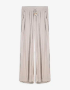 Broek - Wide fit - beige
