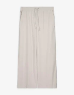 Broek - Wide fit - lichtgrijs