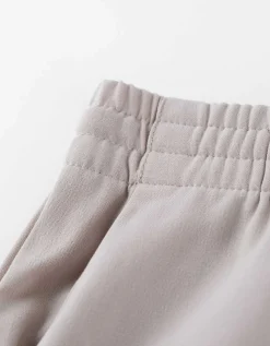 Broek - Wide fit - lichtgrijs
