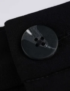 Broek - Wide fit - zwart