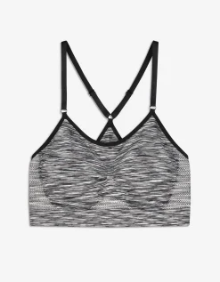 Bustier - Gem&ecirc;leerd - grijs