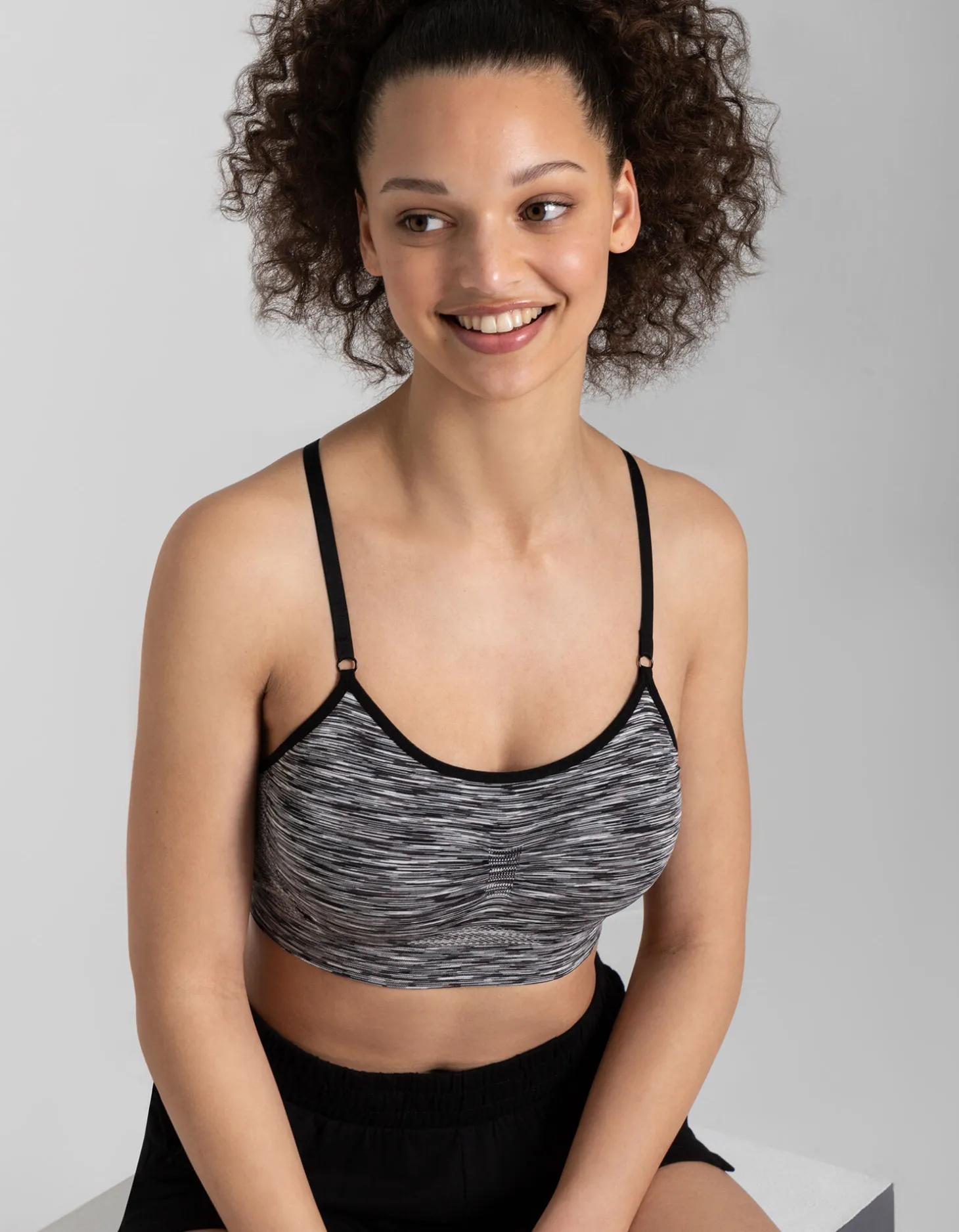 Bustier - Gemêleerd - grijs