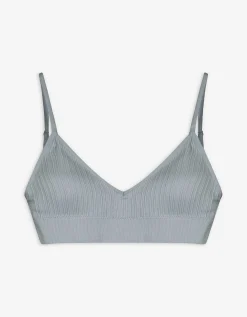 Bustier - Geribd - grijs