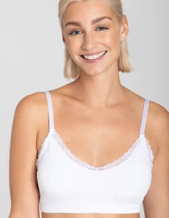Bustier - grotendeels naadloos - wit