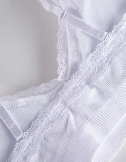 Bustier - grotendeels naadloos - wit