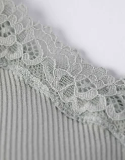 Bustier - grotendeels naadloos - lichtblauw