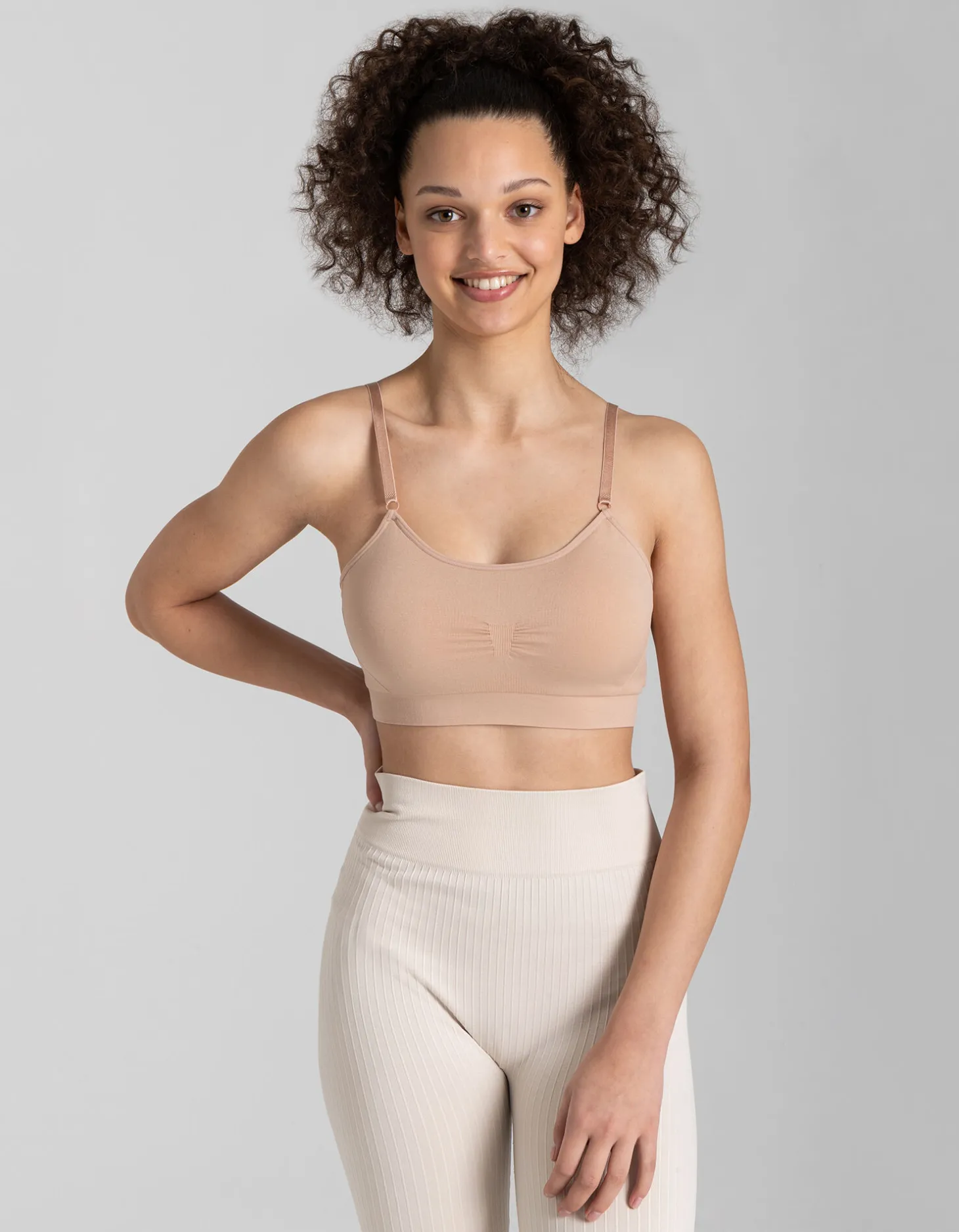 Bustier - grotendeels naadloos - roze