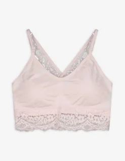 Bustier - Met kant - lila