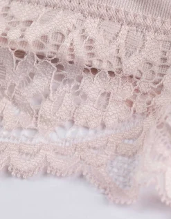 Bustier - Met kant - lila