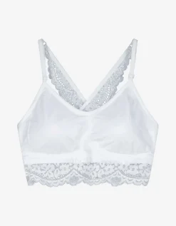 Bustier - Met kant - wit