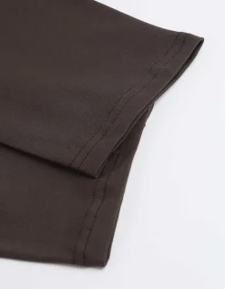 Capri broek - 7/8 lengte - donkerbruin
