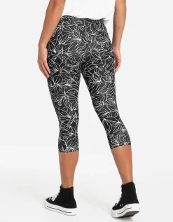 Capri broek - 3/4 lengte - zwart