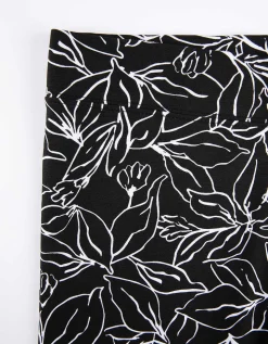 Capri broek - 3/4 lengte - zwart