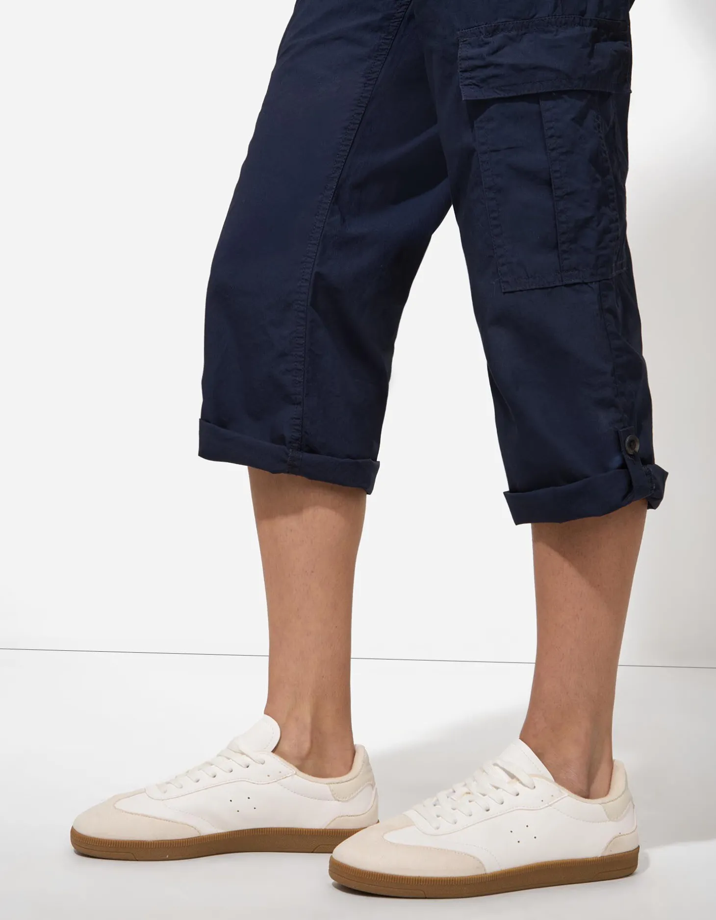 Capribroek - Effen - donkerblauw