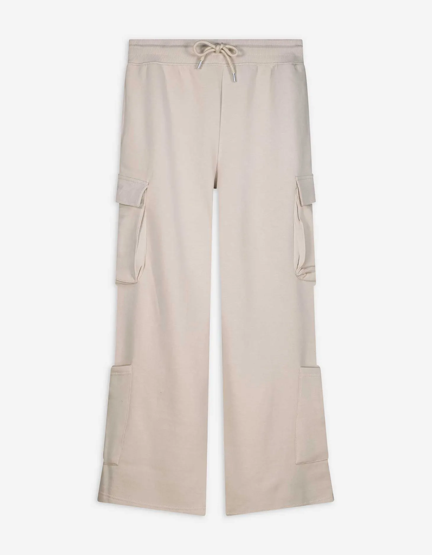 Cargobroek - Elastische band - beige