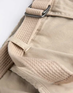 Cargobroek - Gesp - beige