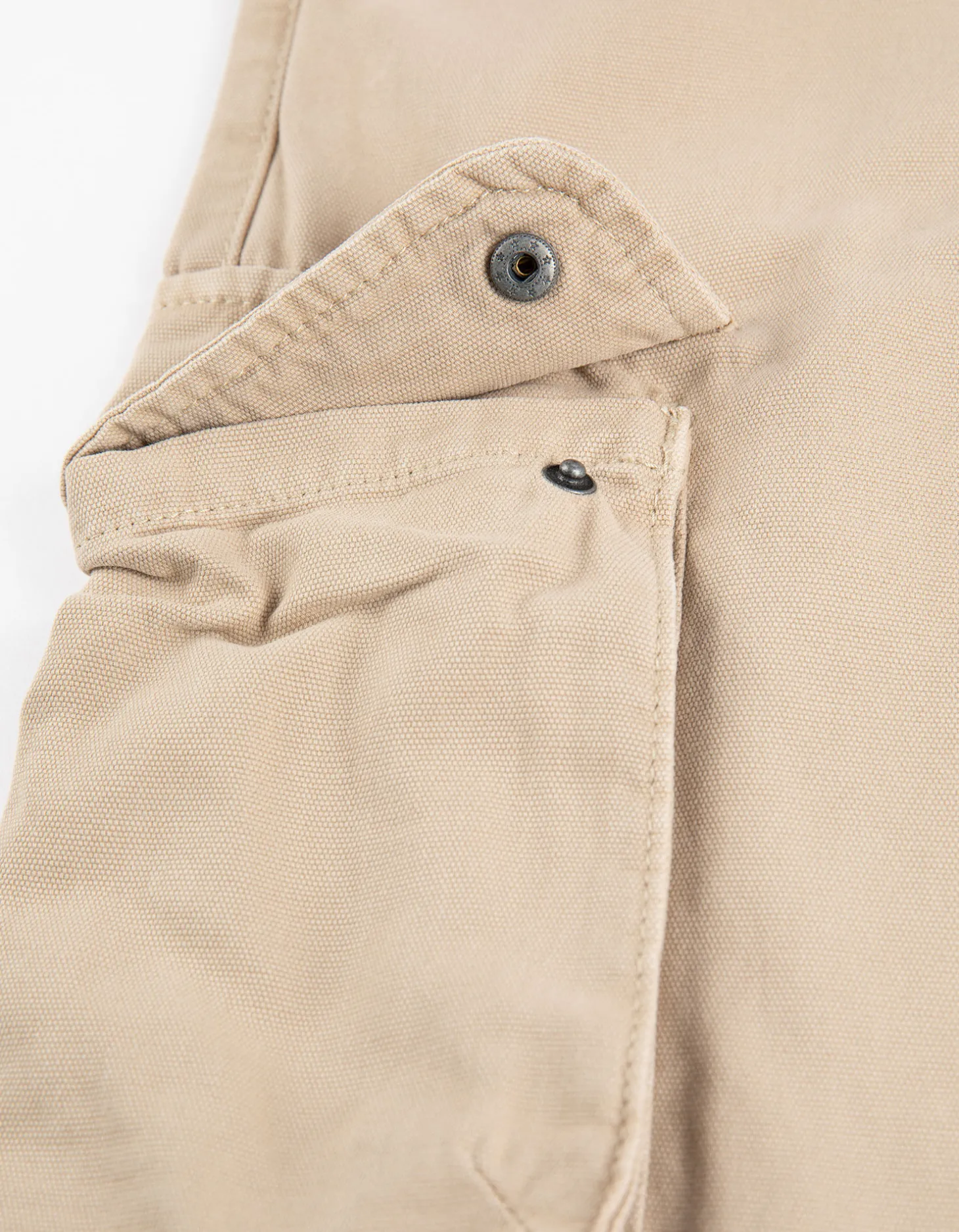 Cargobroek - Straight fit - beige