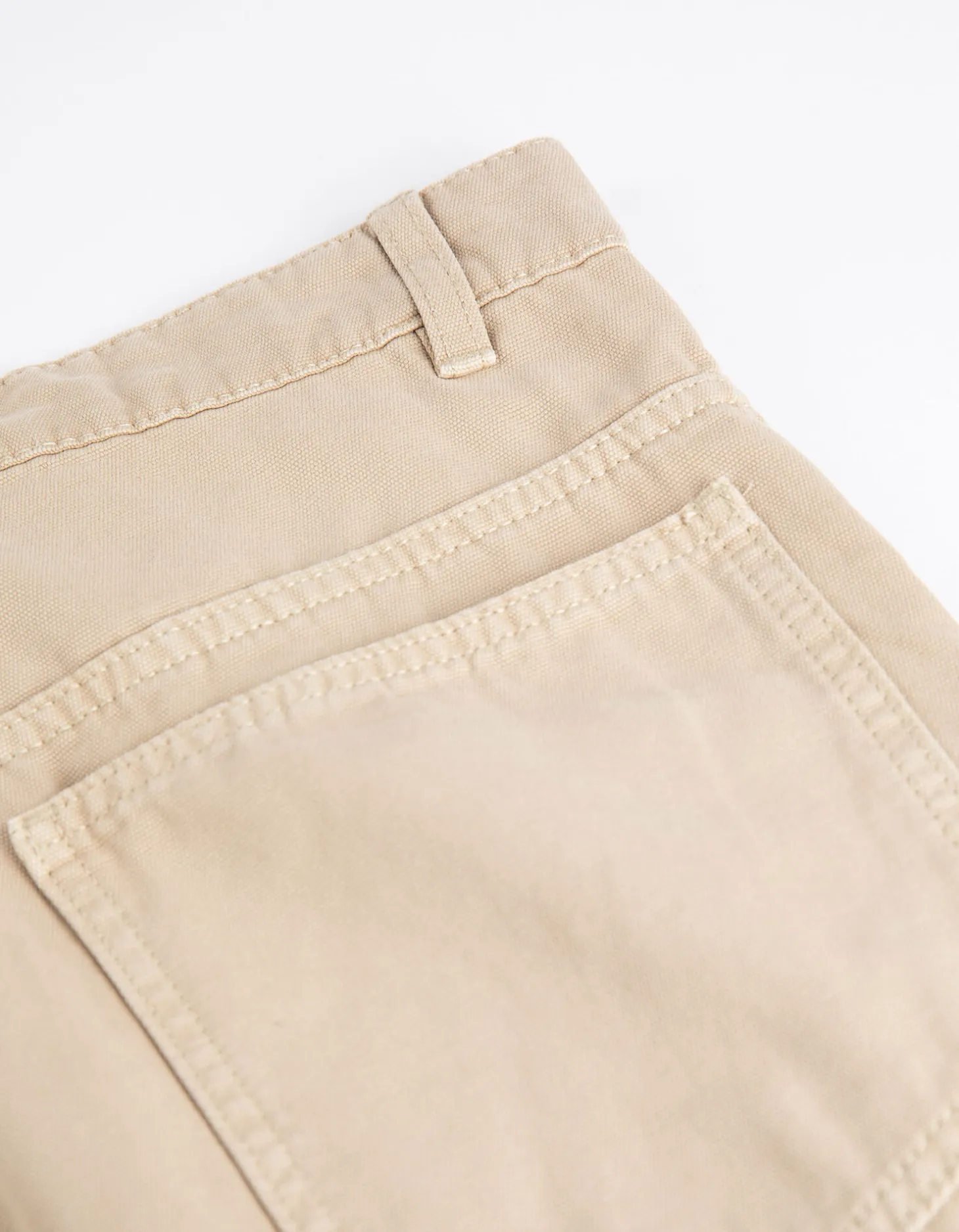 Cargobroek - Straight fit - beige