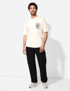 Cargobroek - Straight fit - zwart
