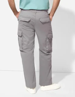 Cargobroek - Straight fit - grijs
