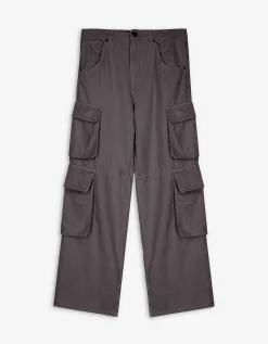 Cargobroek - Straight fit - zwart