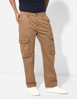 Cargobroek - Straight fit - bruin