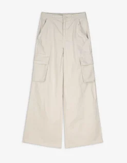 Cargobroek - Wide fit - beige