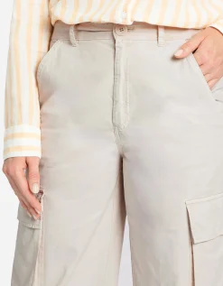 Cargobroek - Wide fit - beige
