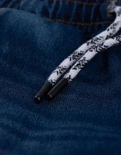 Cargoshort - donkerblauw denim - donkerblauw